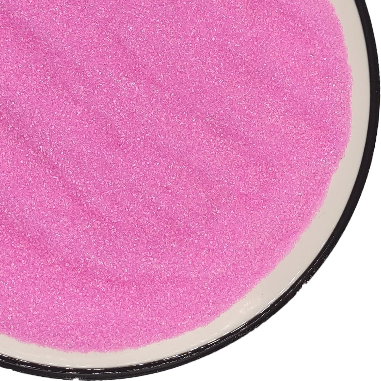 Clonynix pink edible sanding sugar bottle adds sparkle to desserts