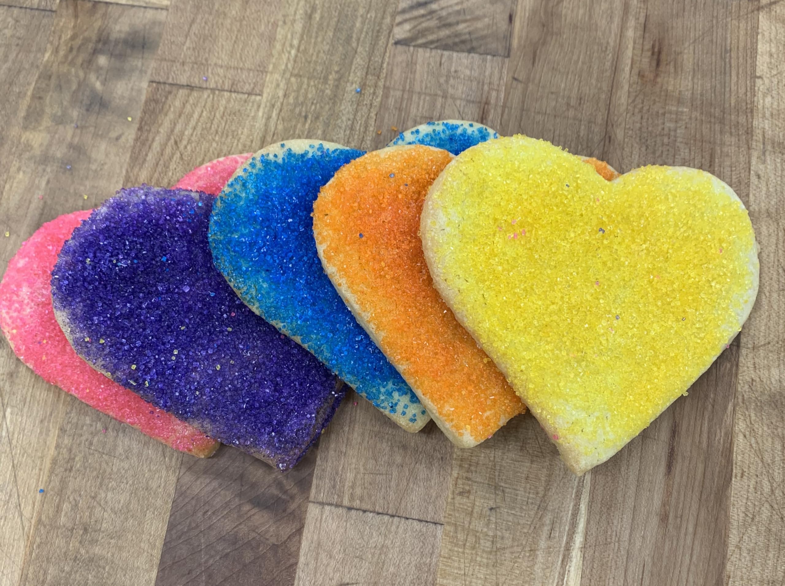 Clonynix pink sanding sugar gift-ready idea