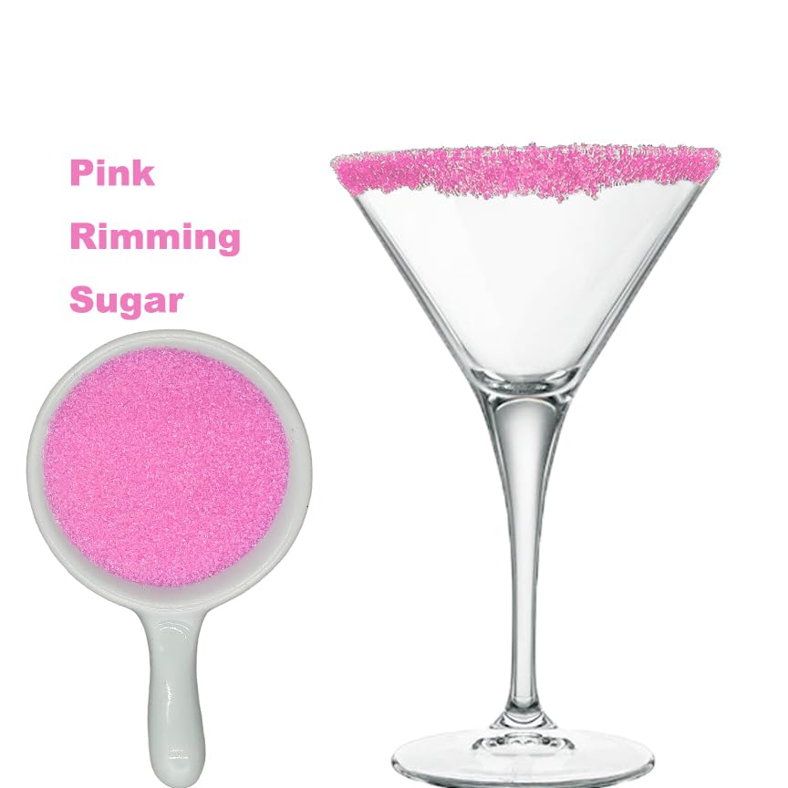 Clonynix pink sprinkles on cupcakes for festive garnish