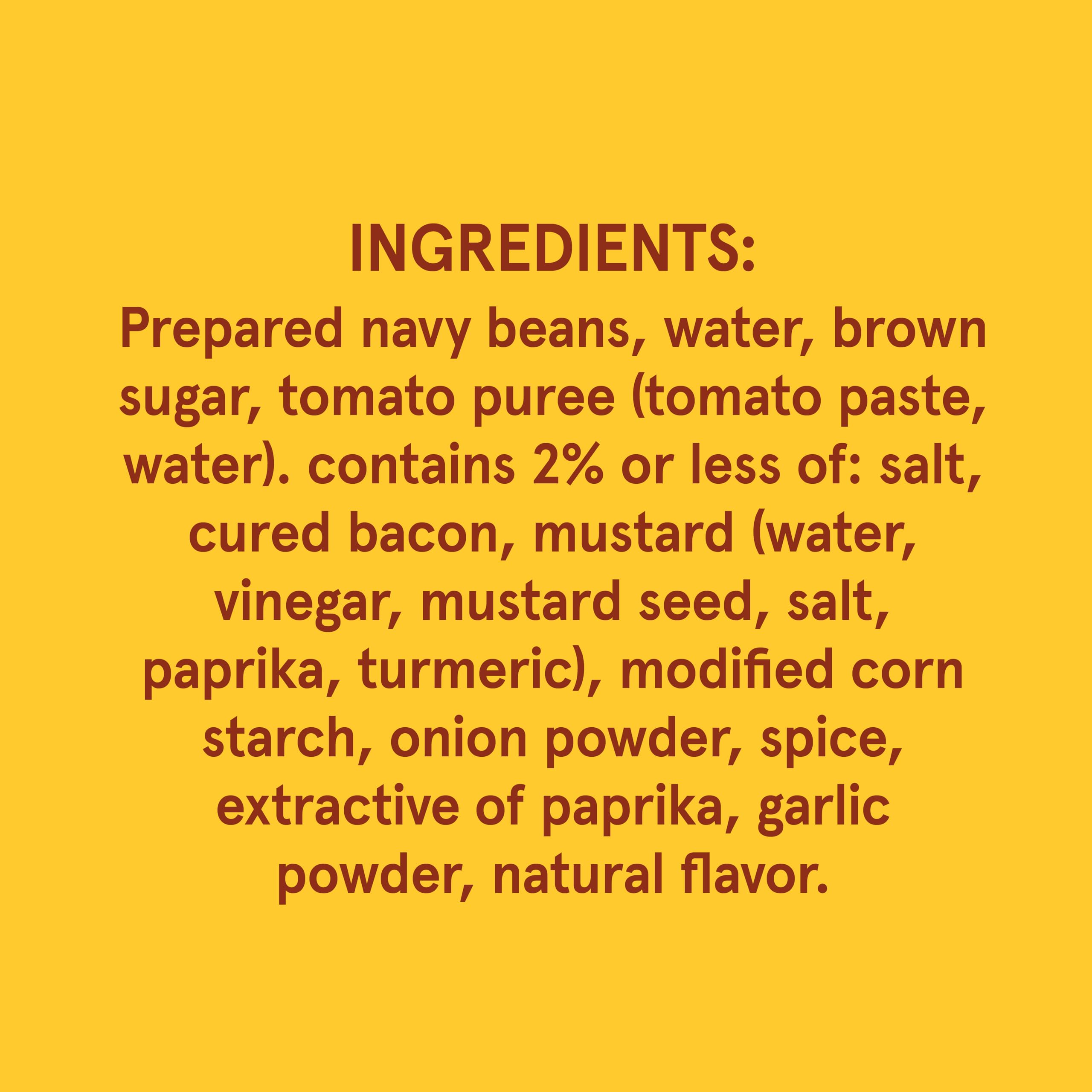 Close-up of brown sugar glaze on Bush's Best Homestyle Baked Beans for a rich flavor.