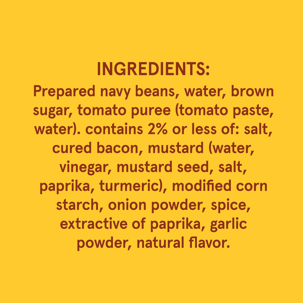 Close-up of brown sugar glaze on Bush's Best Homestyle Baked Beans for a rich flavor.