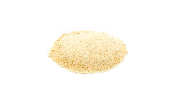 Close-up of Yupik Organic Ground Date Powder in baking batter