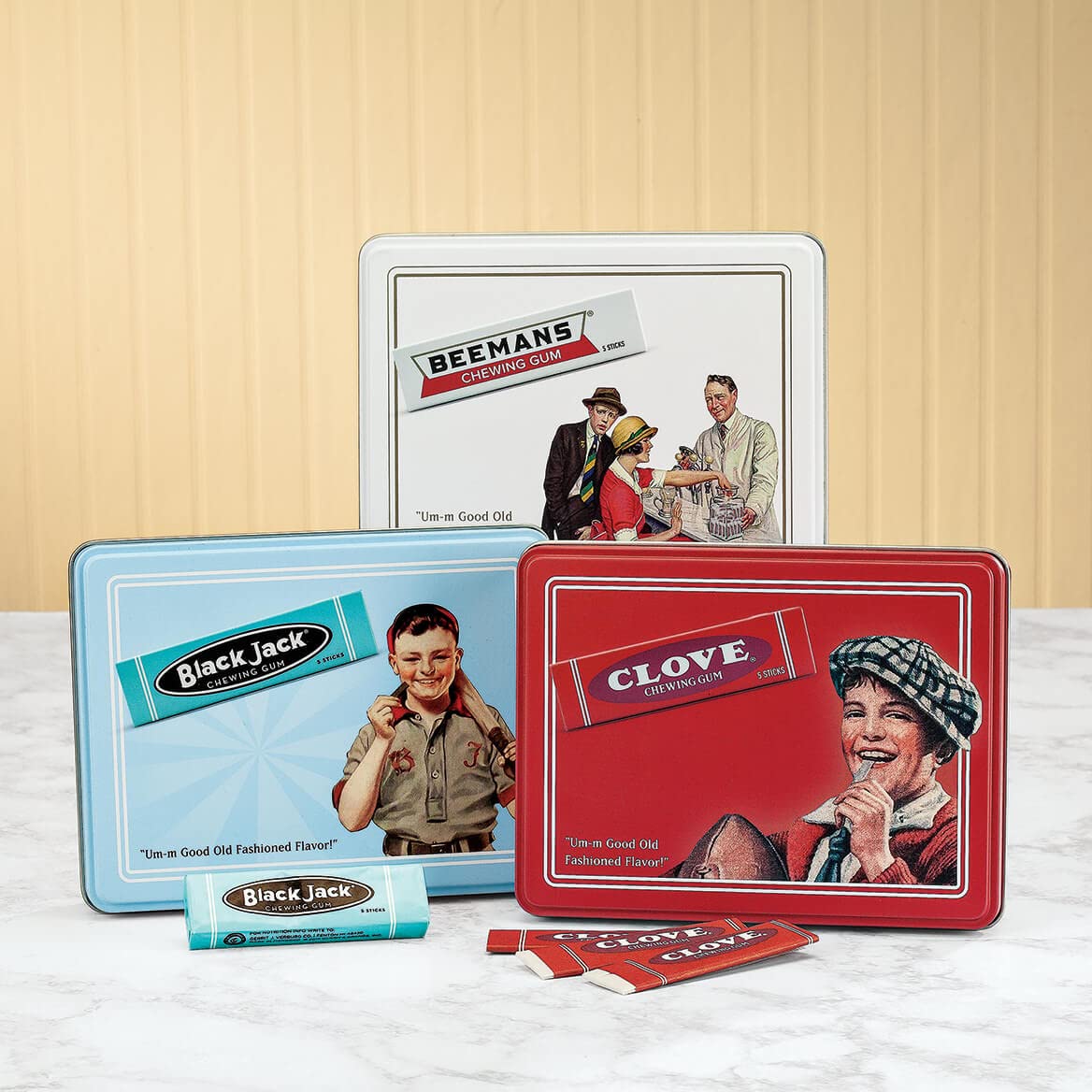 Clove Gum packaging heritage with 1914 branding for nostalgic gifting.