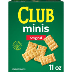 Club Minis buttery-flakes in a bite-sized form for quick satisfaction.