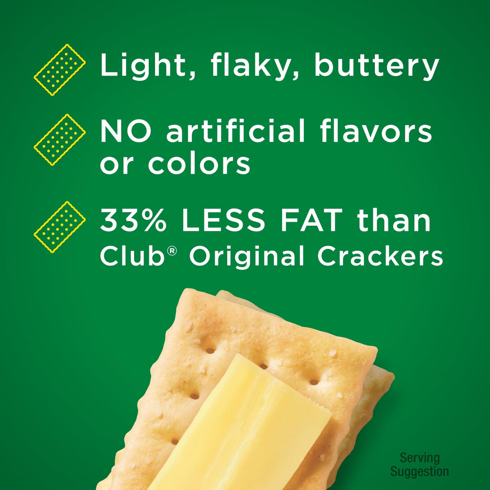 Club Crackers Reduced Fat on a charcuterie board for entertaining