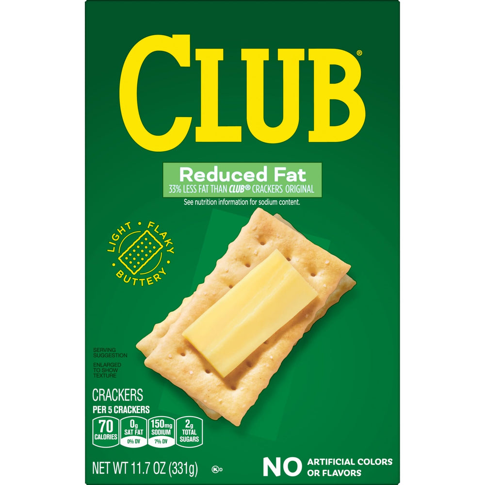Club Crackers Reduced Fat kid-friendly snack in a lunchbox