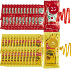 CMC Products ketchup packets 9g for quick, mess-free burgers and snacks.