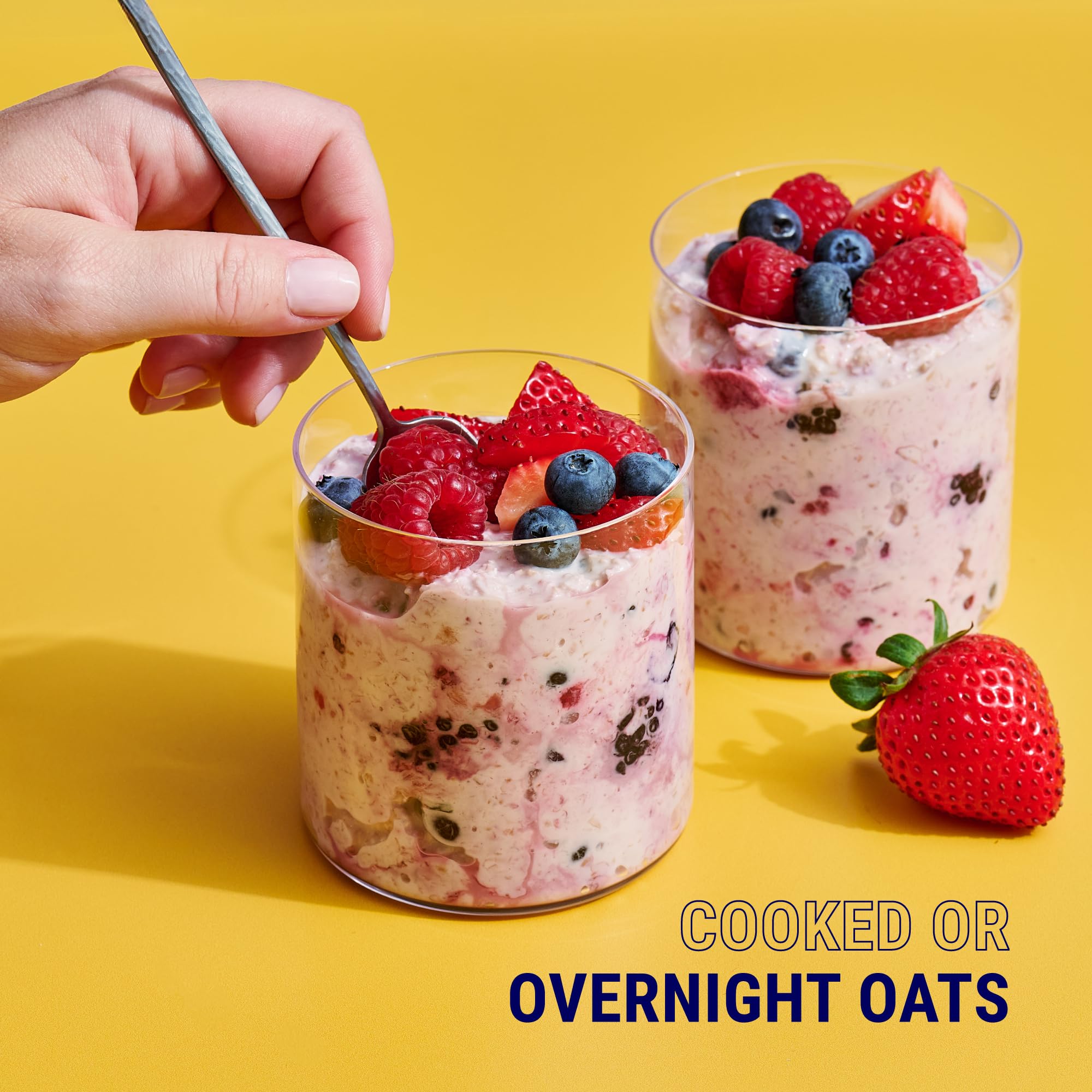 Coach's Oats heart-healthy breakfast option with fiber-rich whole grains.