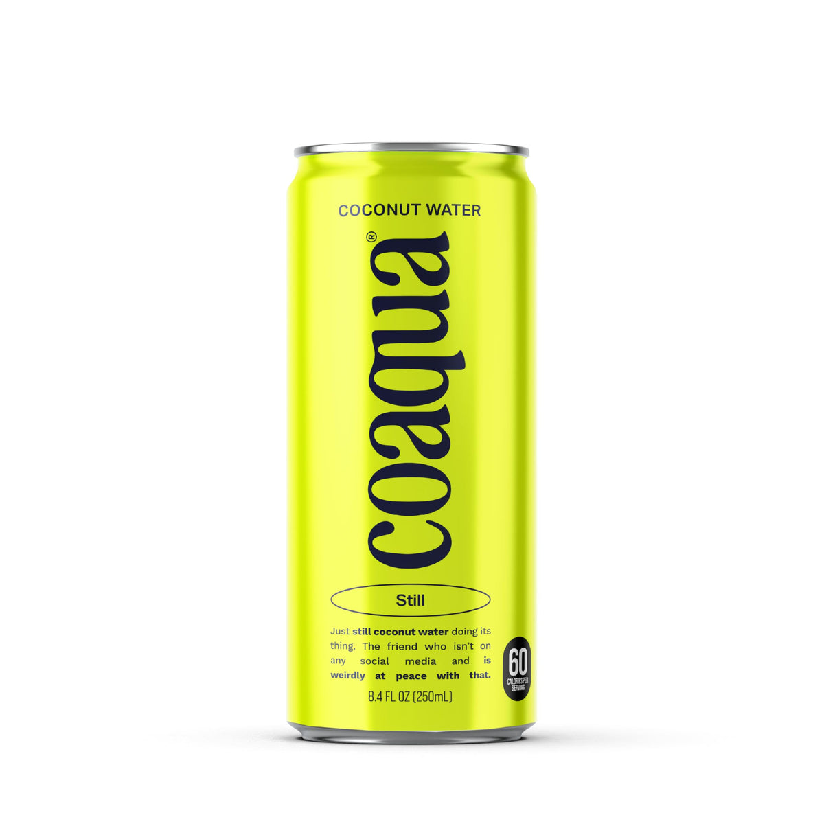 CoAqua coconut water 24-pack cans for refreshing on-the-go hydration.