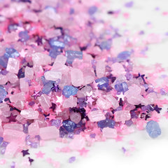 Cobakey cupcake toppers sprinkles enhance birthday treats with glossy shine.