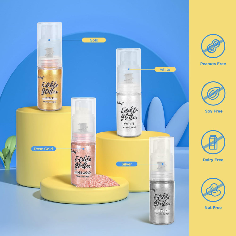 Cobakey glitter on drink to elevate visual appeal