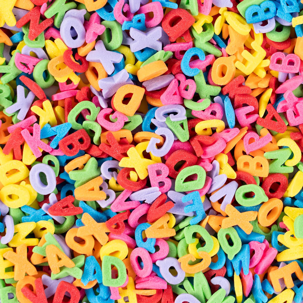 Cobakey Letters Sprinkles cookie donut decoration colors up dessert trays with whimsy.