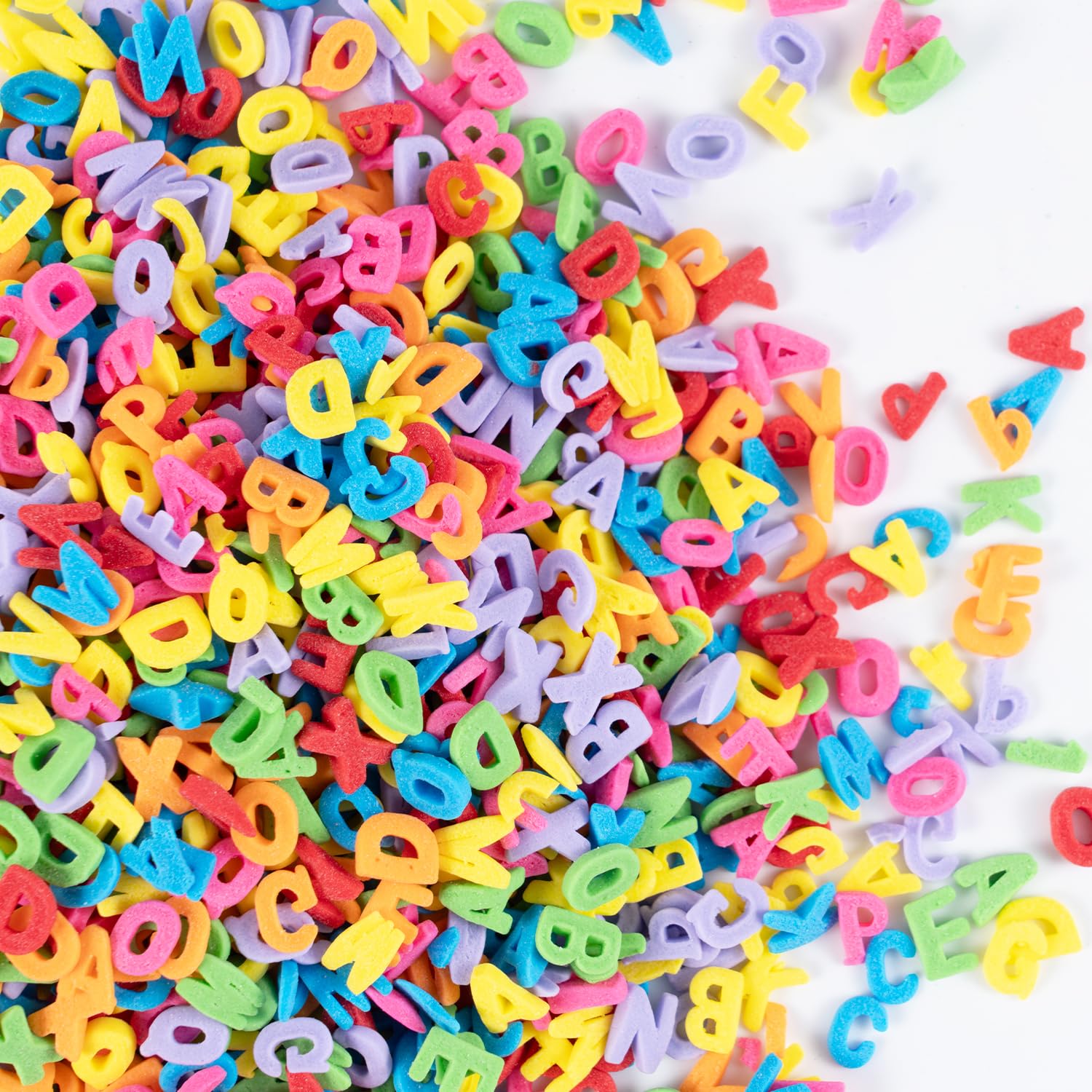Cobakey Letters Sprinkles multicolor ice cream topping invites fun flavors on summer scoops.
