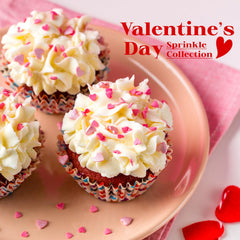 Cobakey love confetti sprinkles brighten treats with romantic flair