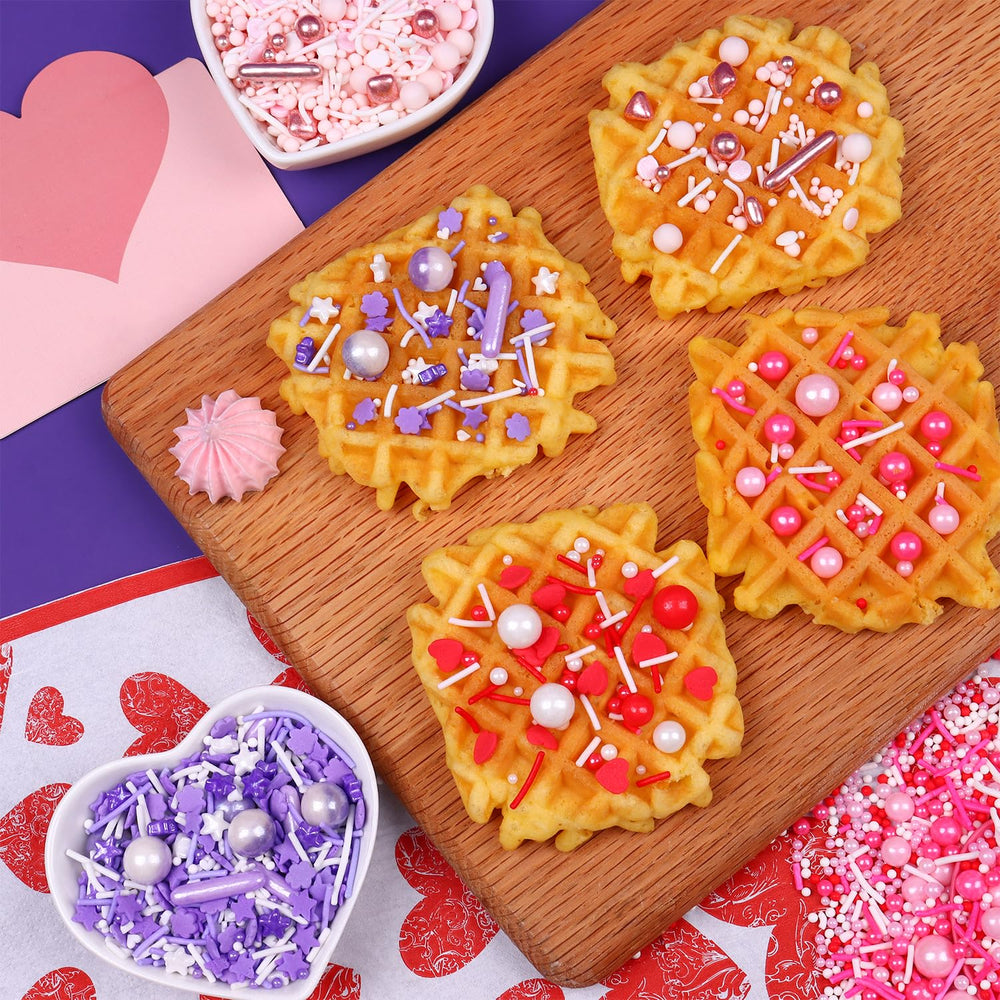 Cobakey sprinkles for holiday baking and festive dessert styling
