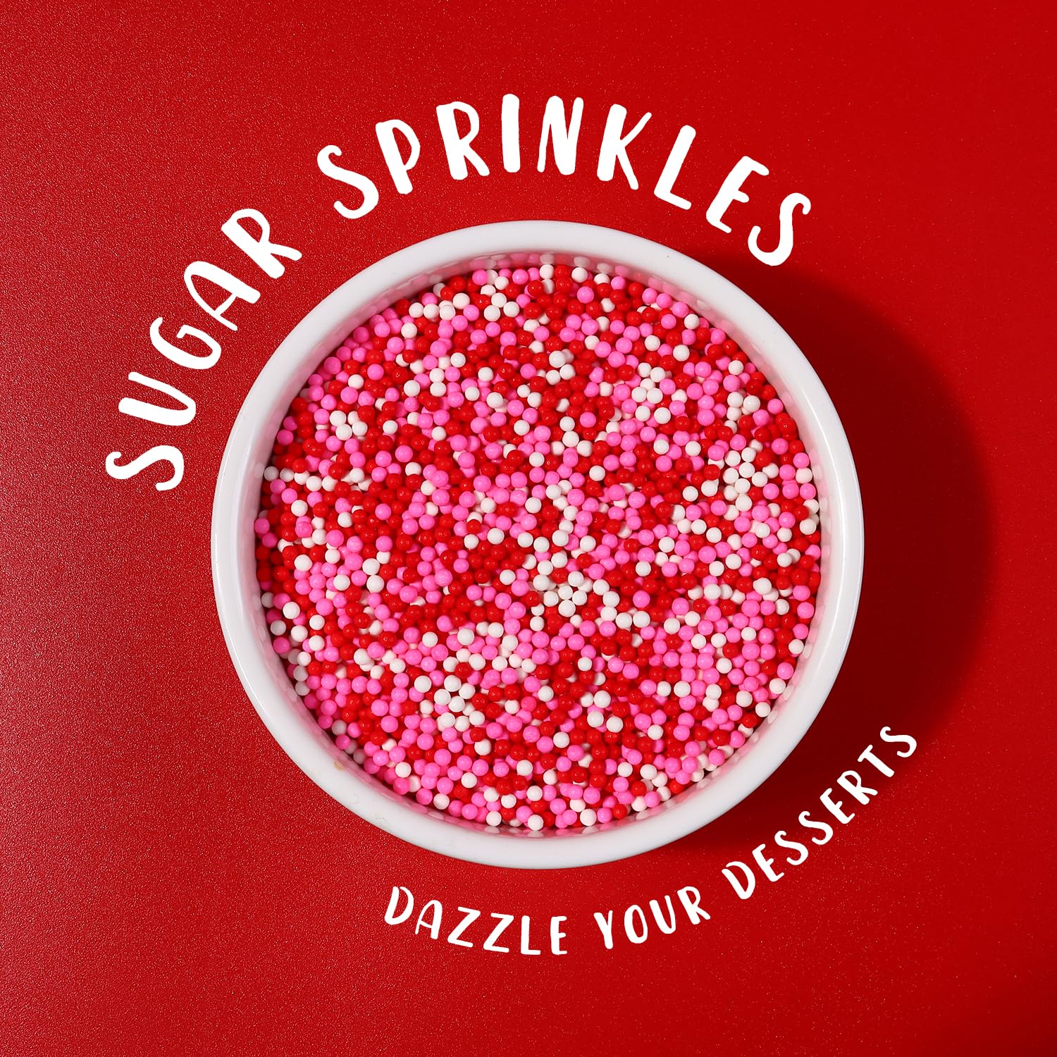 Cobakey Valentine Sprinkles add festive flair to desserts and celebrations.