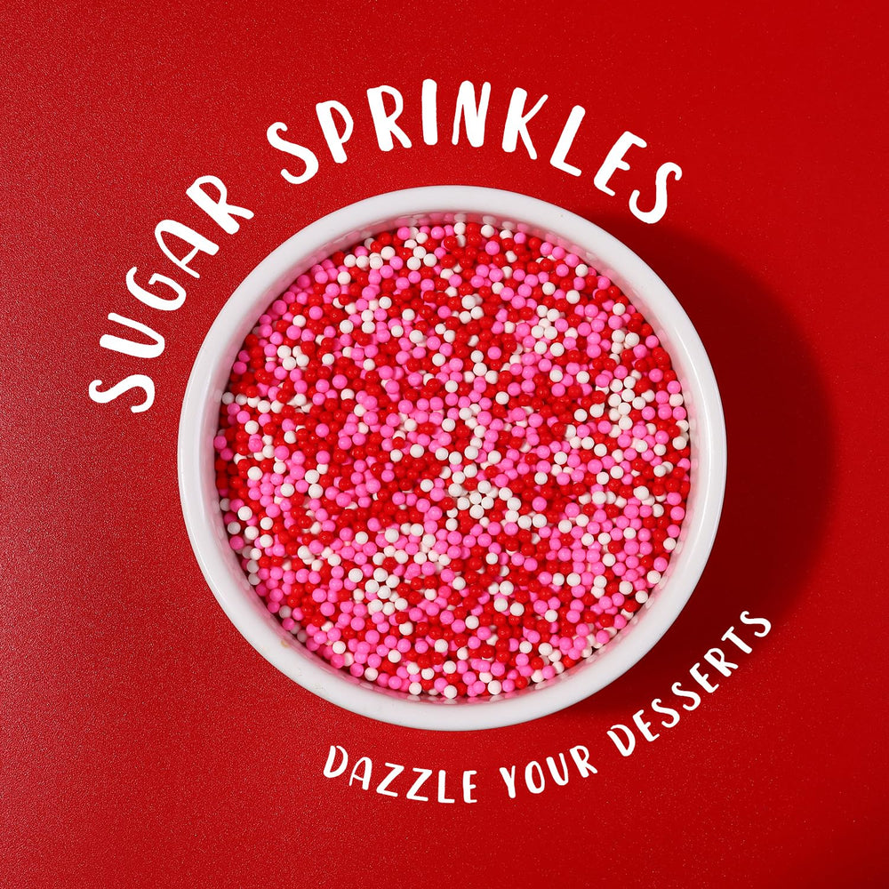 Cobakey Valentine Sprinkles add festive flair to desserts and celebrations.