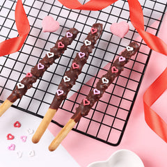 Cobakey Valentines sprinkles sprinkled over cookies and desserts