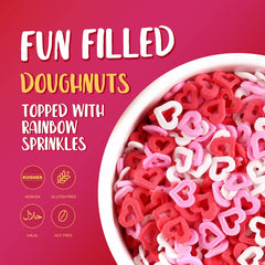 Cobakey Valentines sprinkles on cupcakes for a romantic party-ready finish
