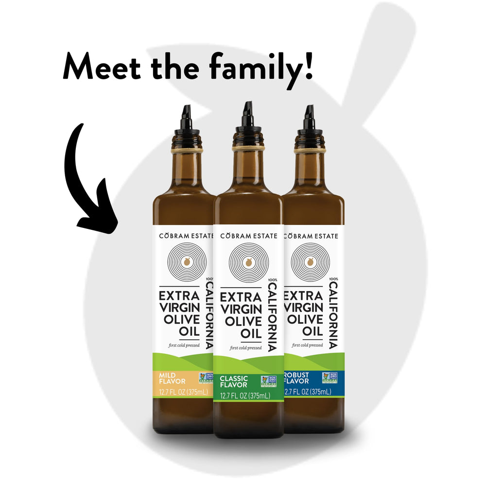 Cobram Estate Mild EVOO adds subtle aroma to a fresh salad dressing.