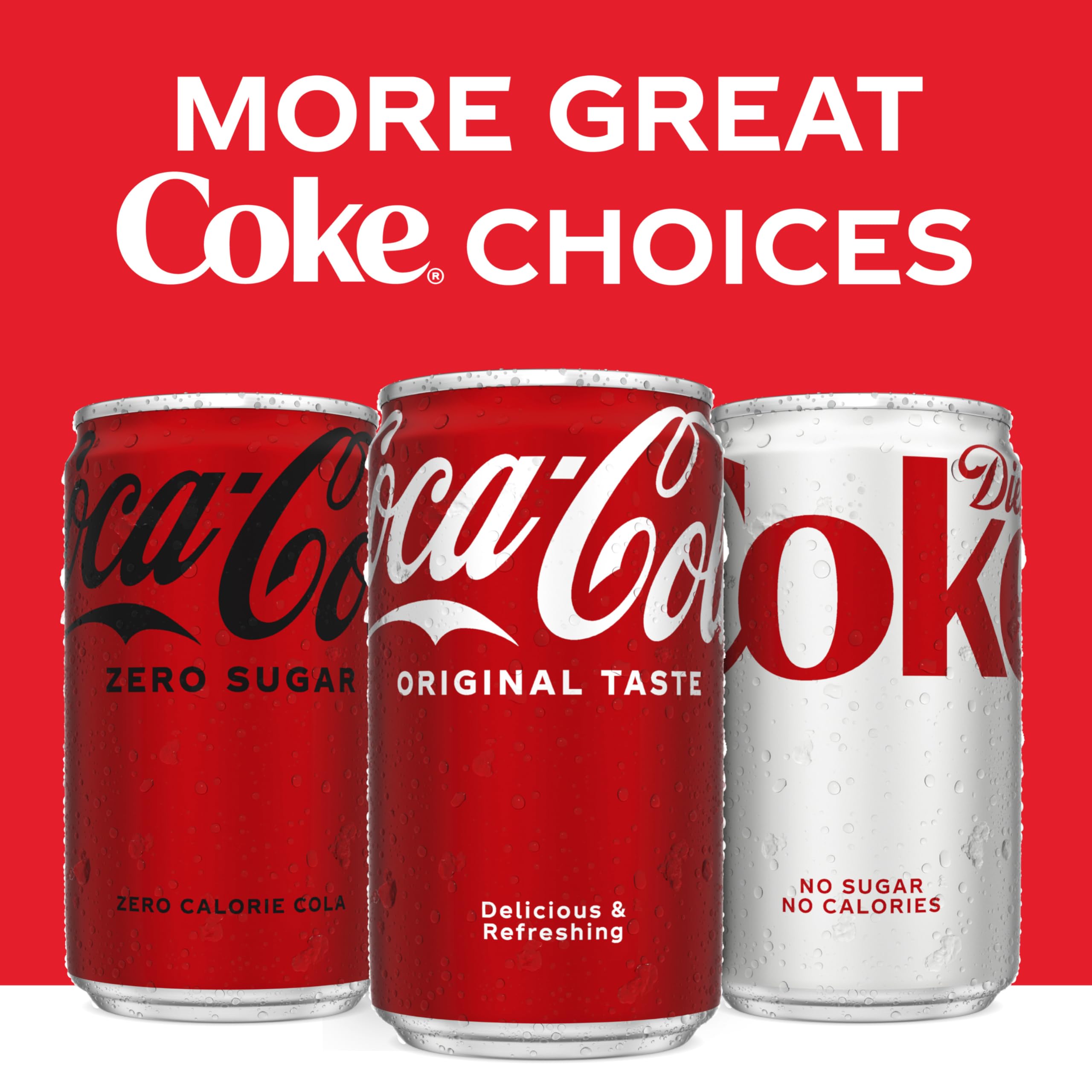 Coca-Cola cans in a cooler, ideal for on-the-go refreshments