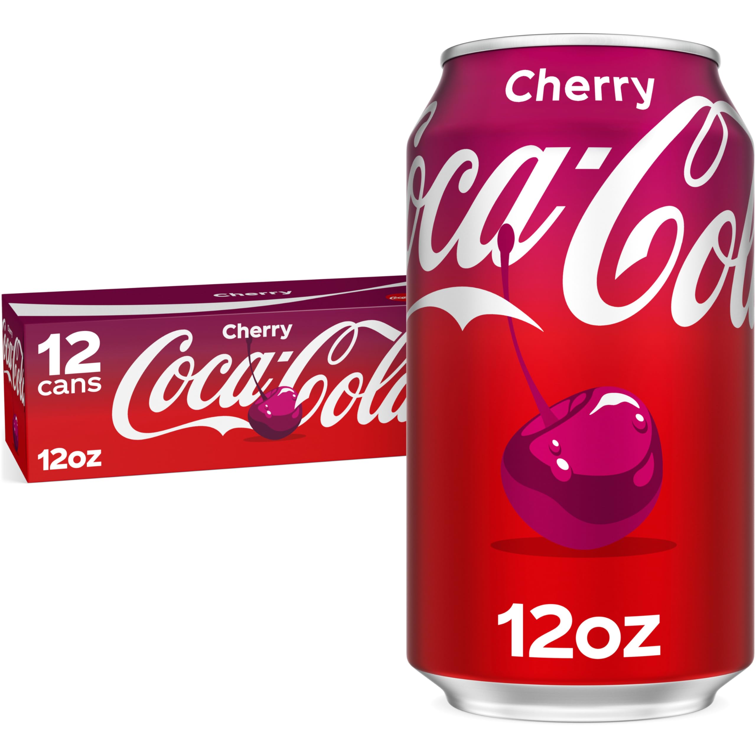 Coca-Cola Cherry Coke can ready for a refreshing moment