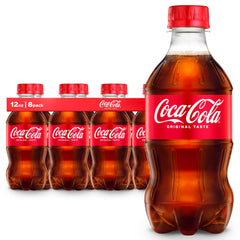 Coca-Cola Original Taste 12oz bottle delivering crisp refreshment.