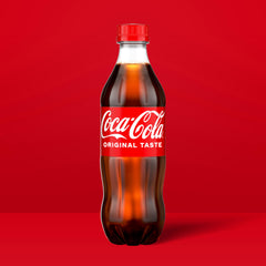 Coca-Cola original-taste six-pack display ready for sharing