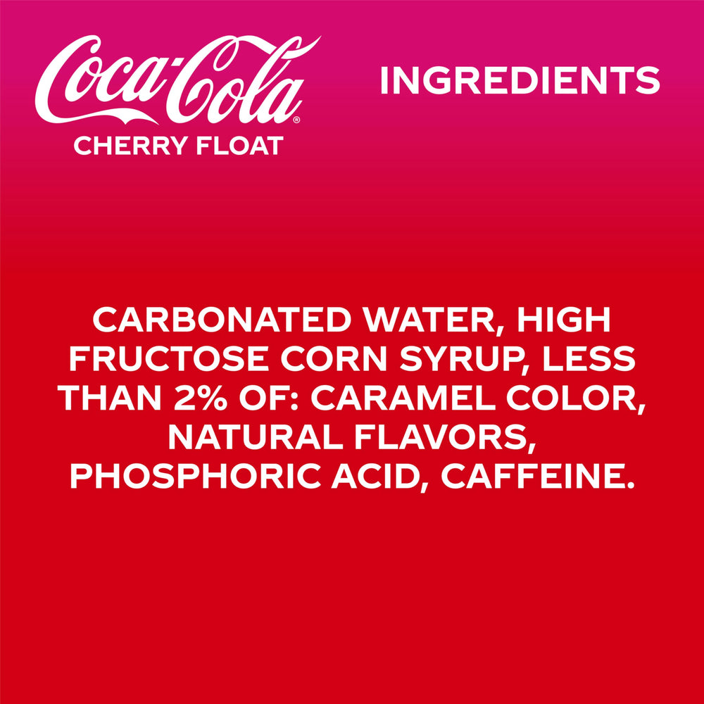 Coca-Cola Zero Cherry Float nostalgia vibe inspires everyday celebrations