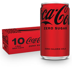 Coca-Cola Zero Sugar 12-pack front view for family gatherings and daily refreshment.