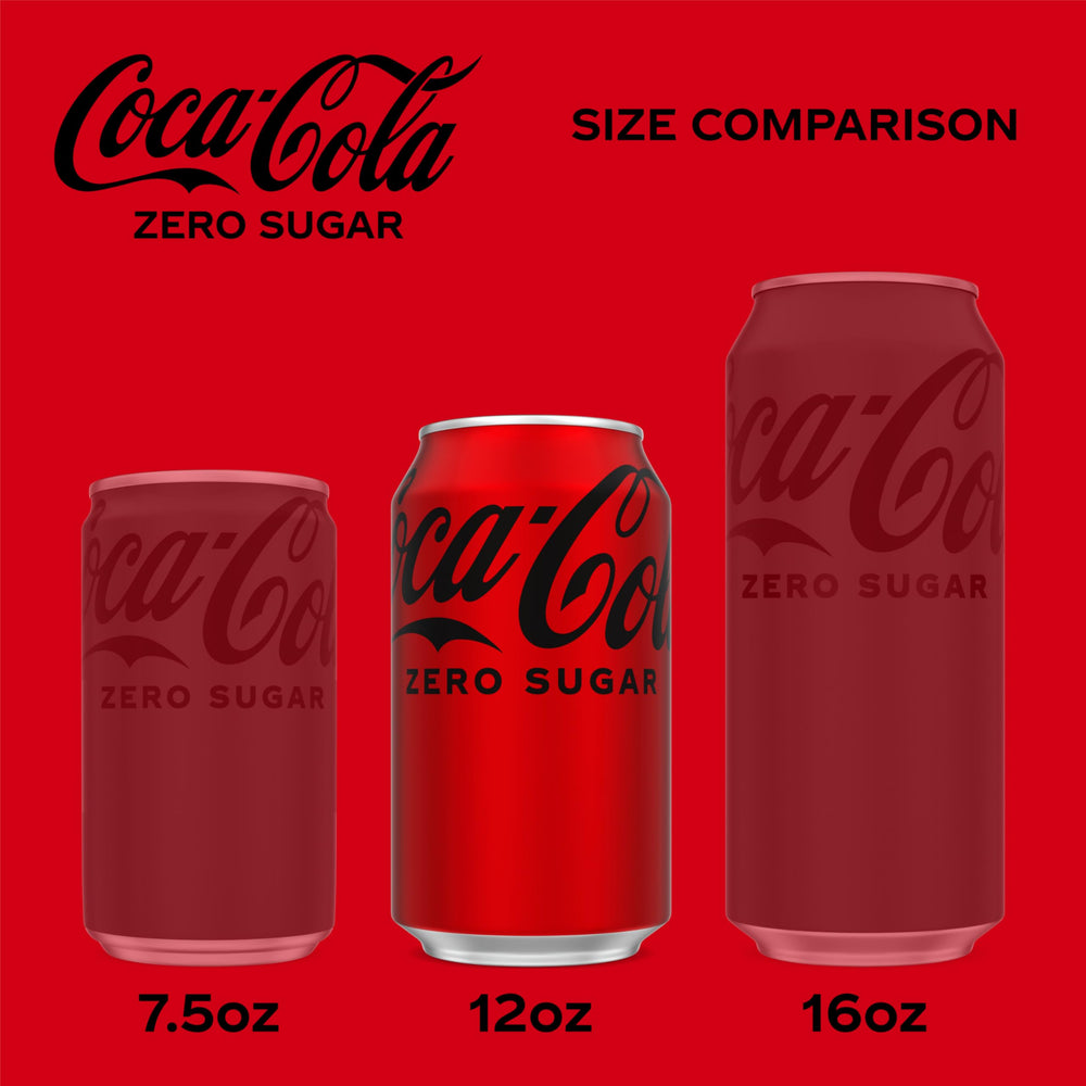 Coca-Cola Zero Sugar glass pouring presents a refreshing spill of bubbles.