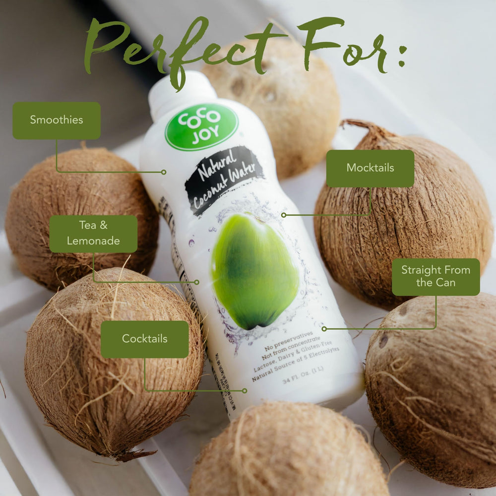 CoCo Joy label close-up showing non-GMO and gluten-free qualities.