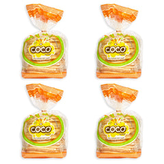 COCO POP SNAX Coco Lite Original pack front, a convenient low-calorie snack