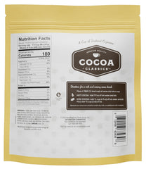 Creamy hot chocolate in a cozy mug from Cocoa Classics