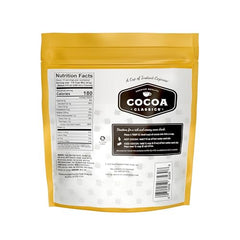Hot water dissolves Cocoa Classics mix for a smooth, rich cup