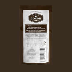 Cocoa Classics mix dissolving in hot water for creamy texture.