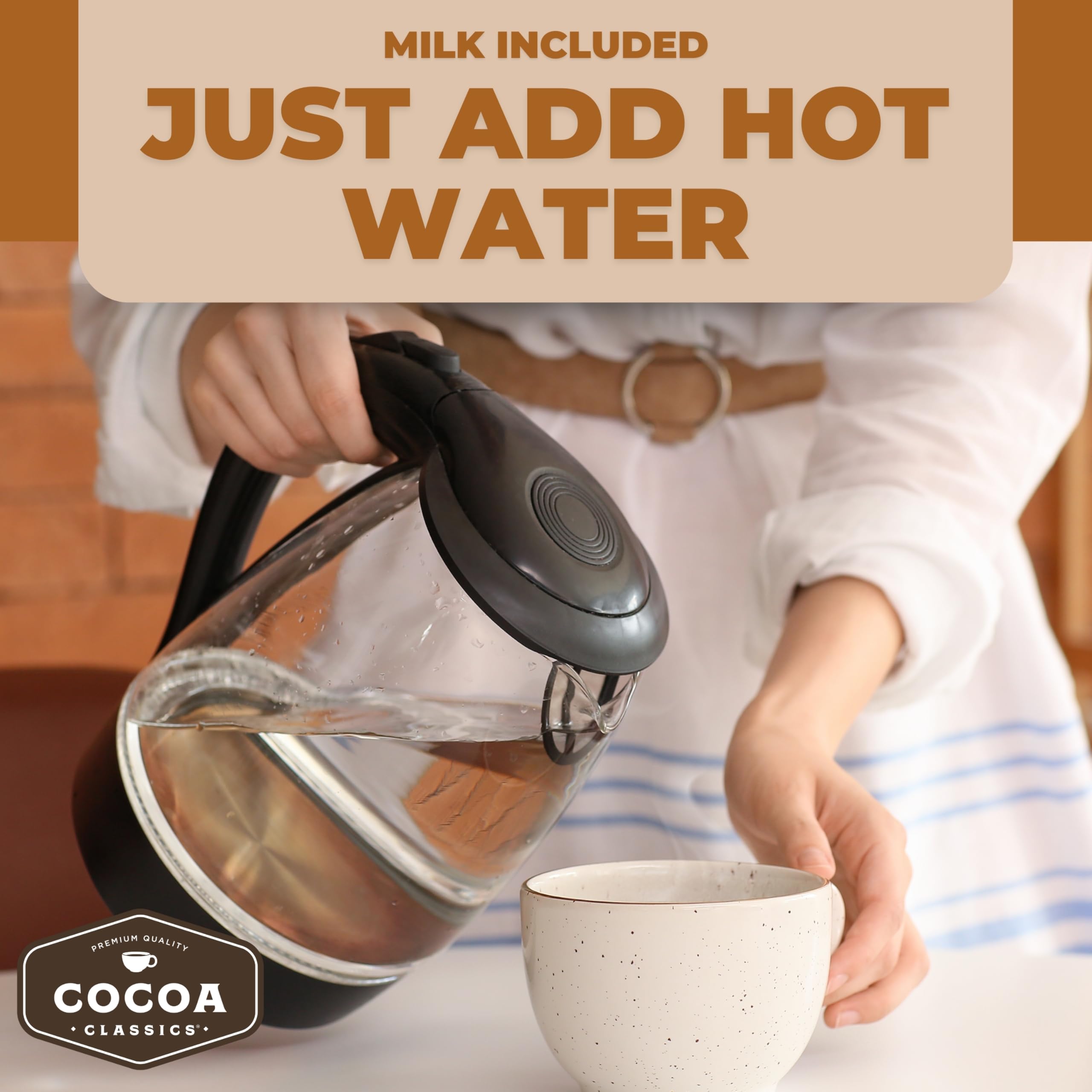 COCOA CLASSICS nutrition label image for ingredient transparency