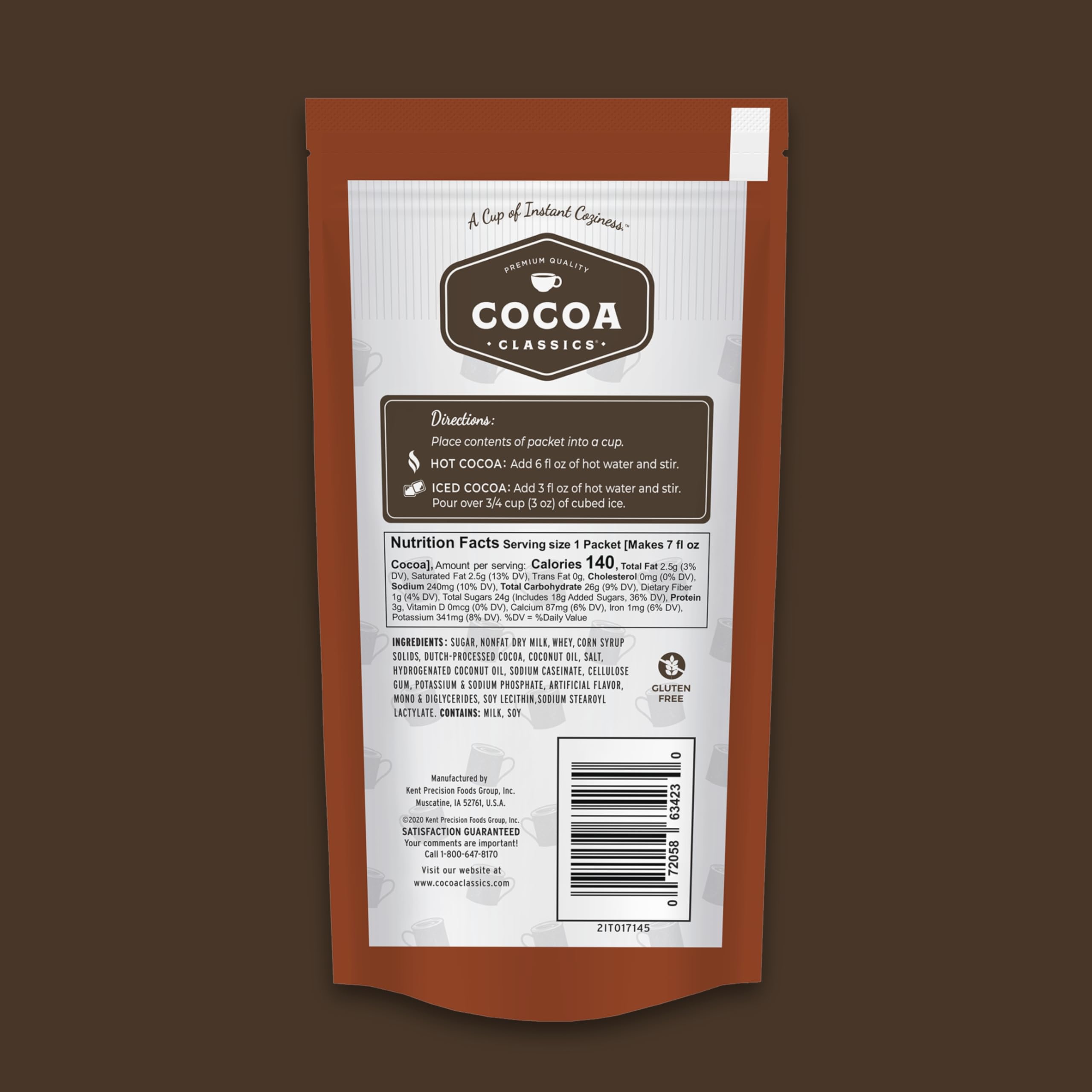 COCOA CLASSICS 36-pack box ready for family cocoa moments.