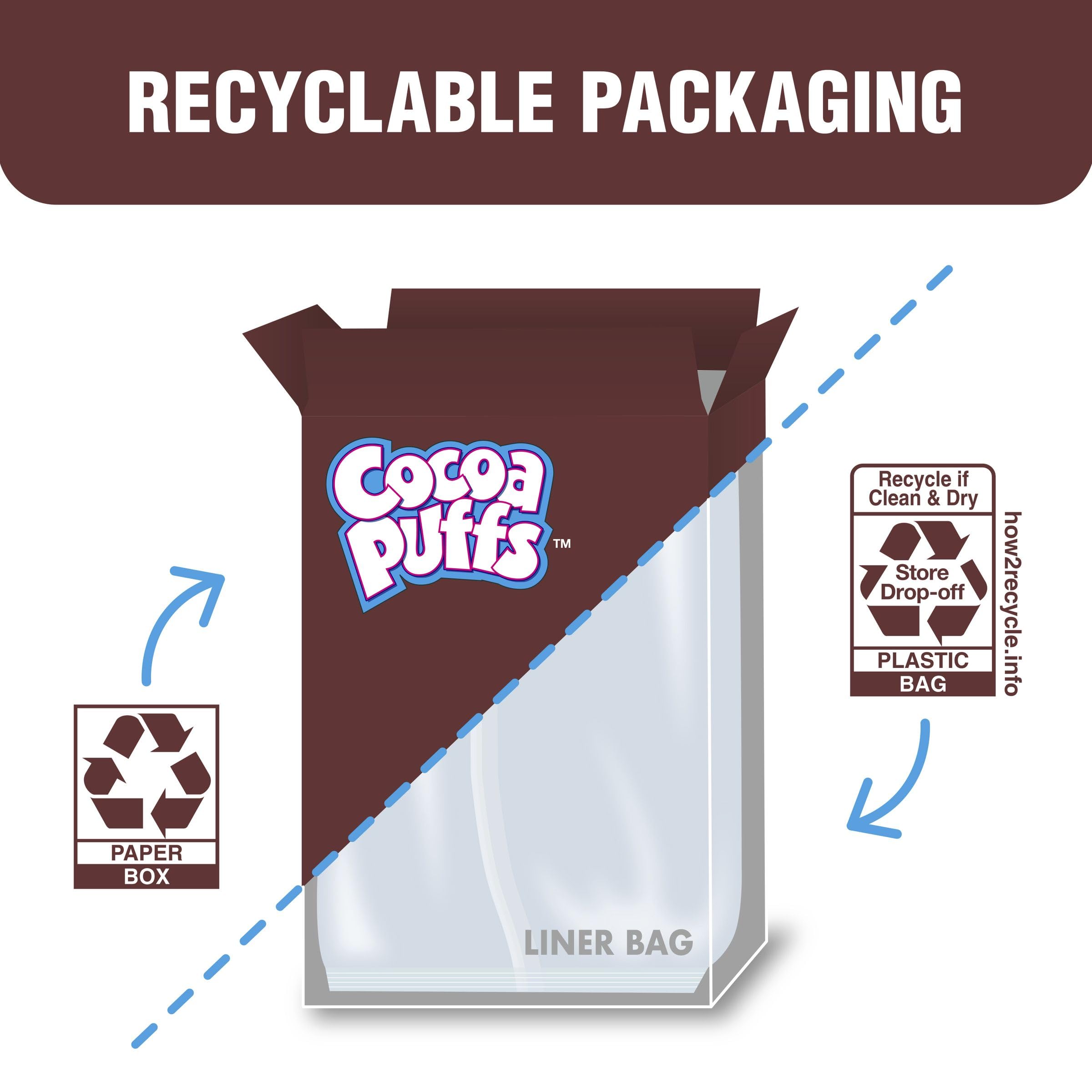 Cocoa Puffs added to cereal bars or trail mix for variety.