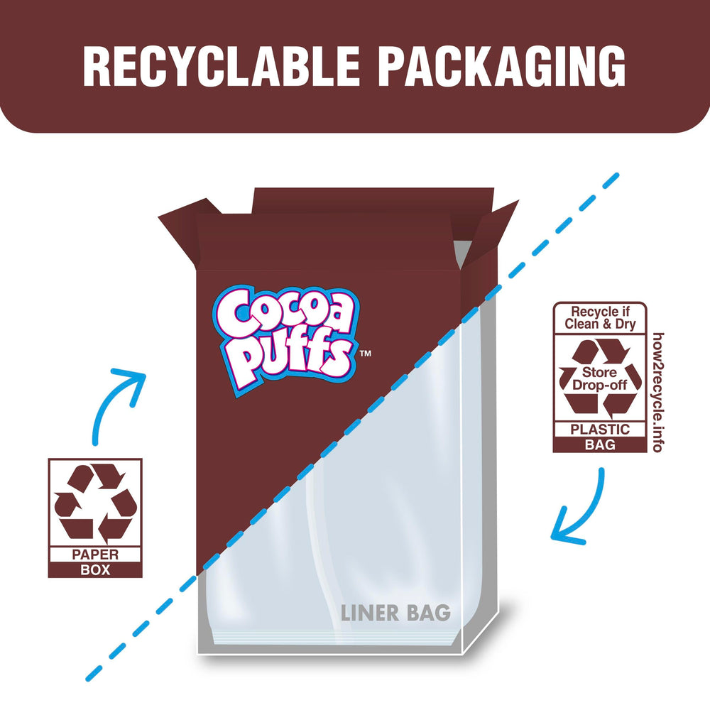 Cocoa Puffs added to cereal bars or trail mix for variety.