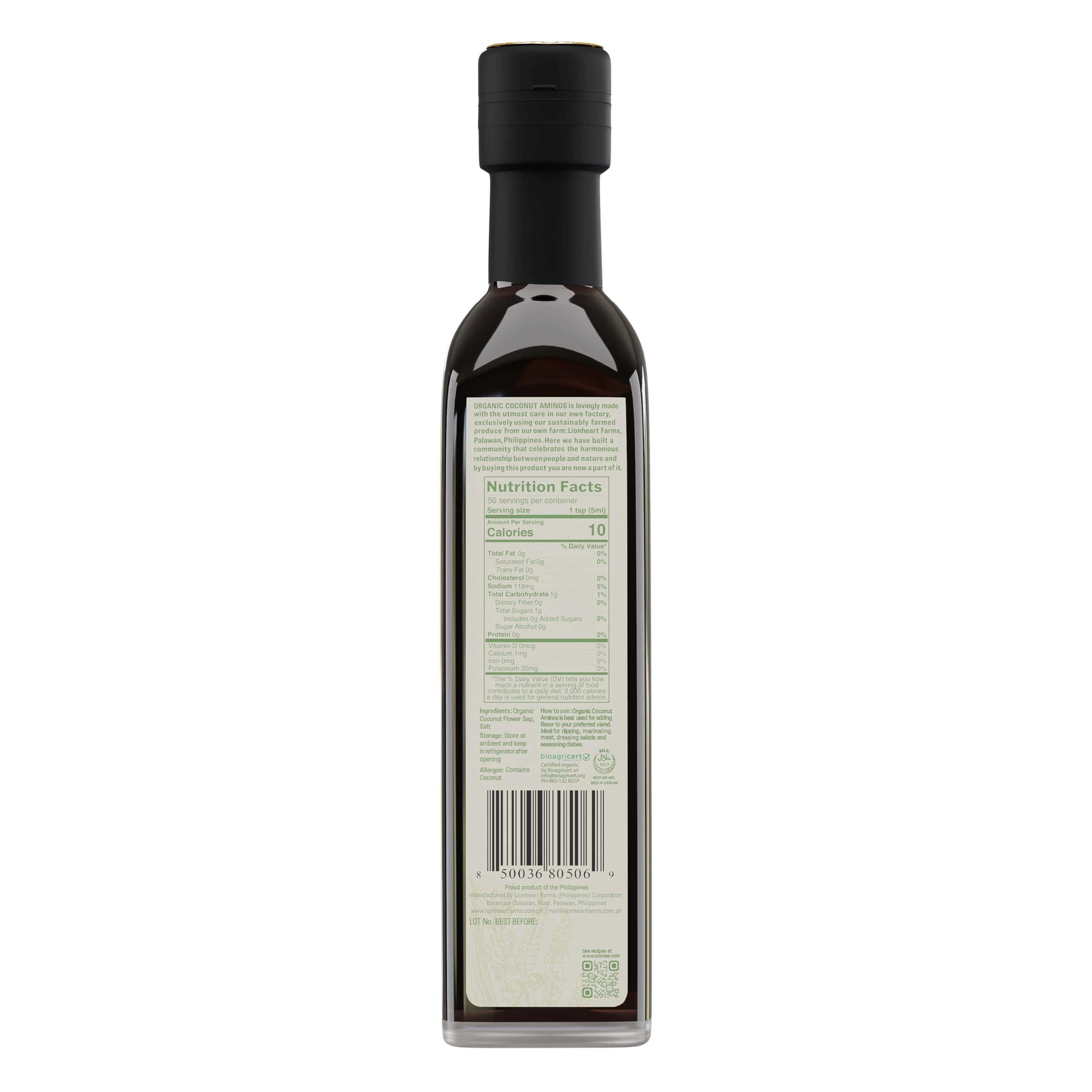 COCOES Coconut Aminos used as marinade for savory, soy-free flavor