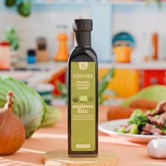 COCOES Organic Coconut Aminos Light dipping sauce adds gluten free savoriness