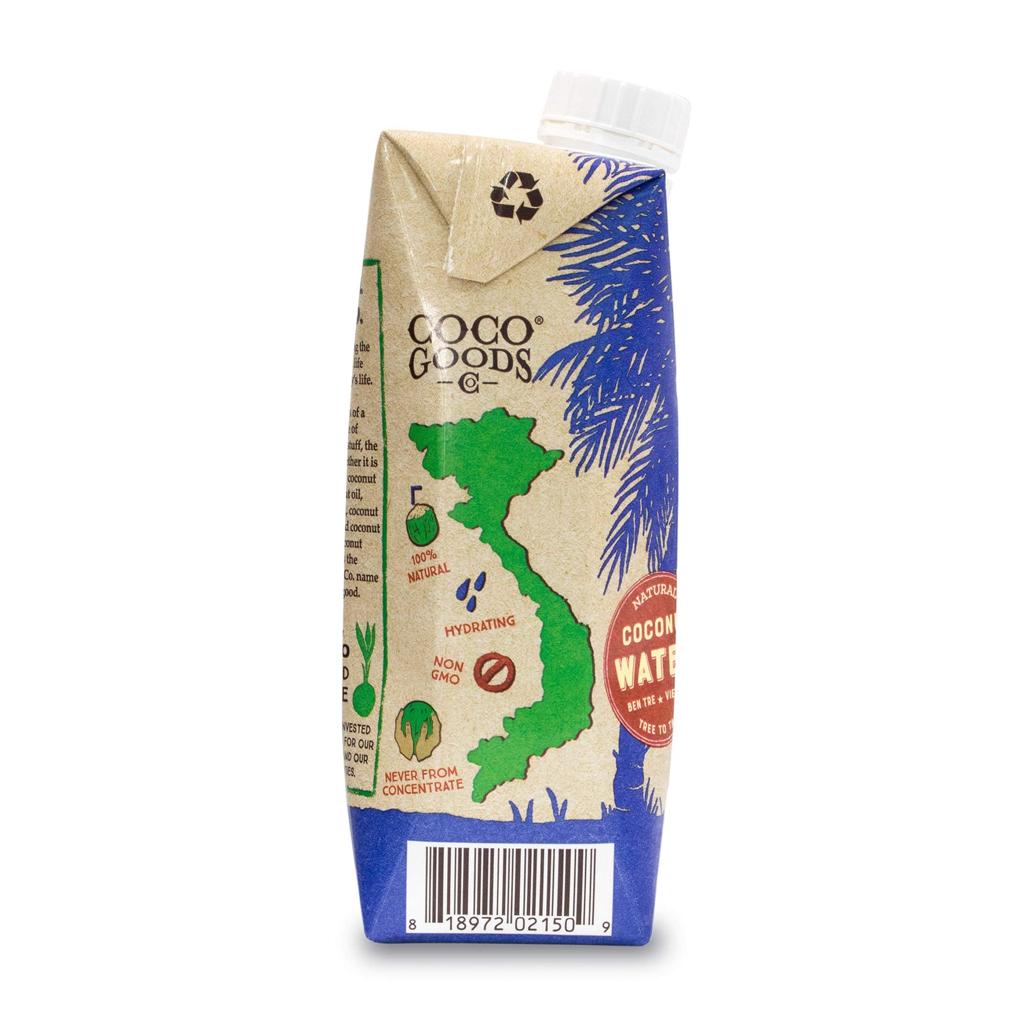 COCOGOODSCO bottle during outdoor activity for electrolyte replenishment