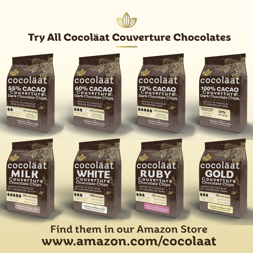 Cocolaat Ruby chips in trail mix adding a ruby chocolate kick.