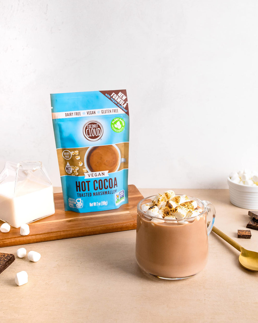 Coconut Cloud 7-ounce jar ready for cozy evenings at home.