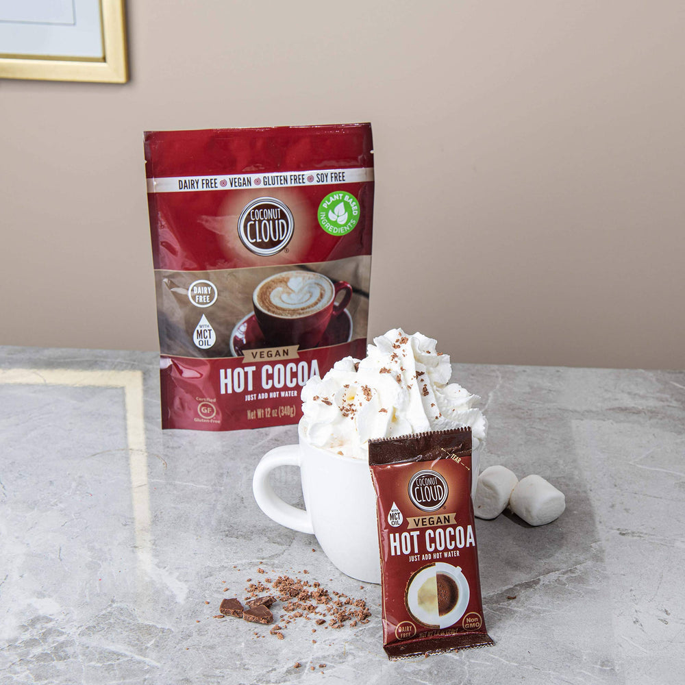 Coconut Cloud five flavors display with Original and variants