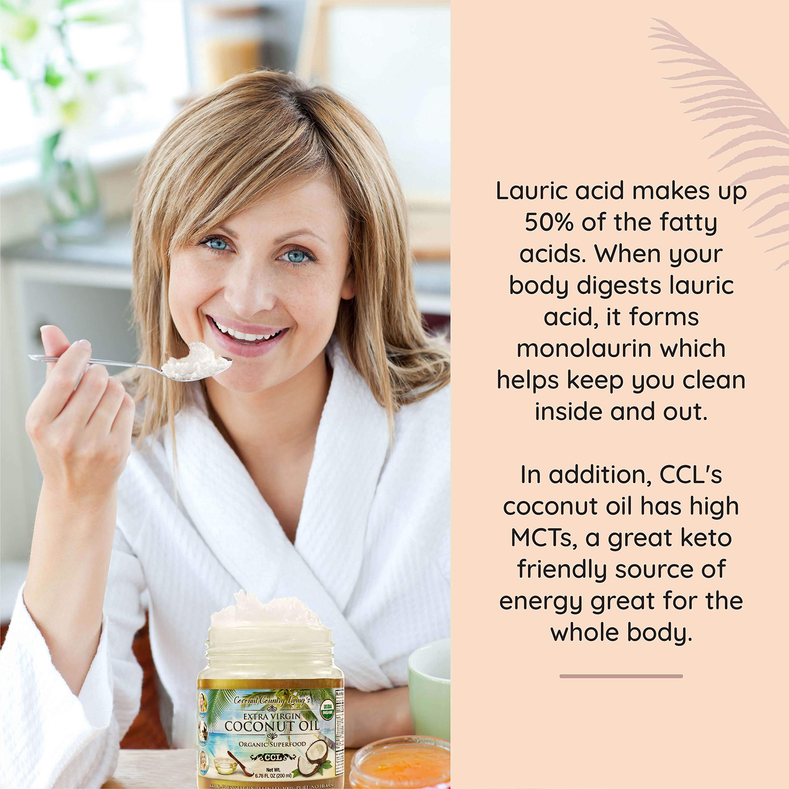 Baby care friendly coconut oil for delicate skin.