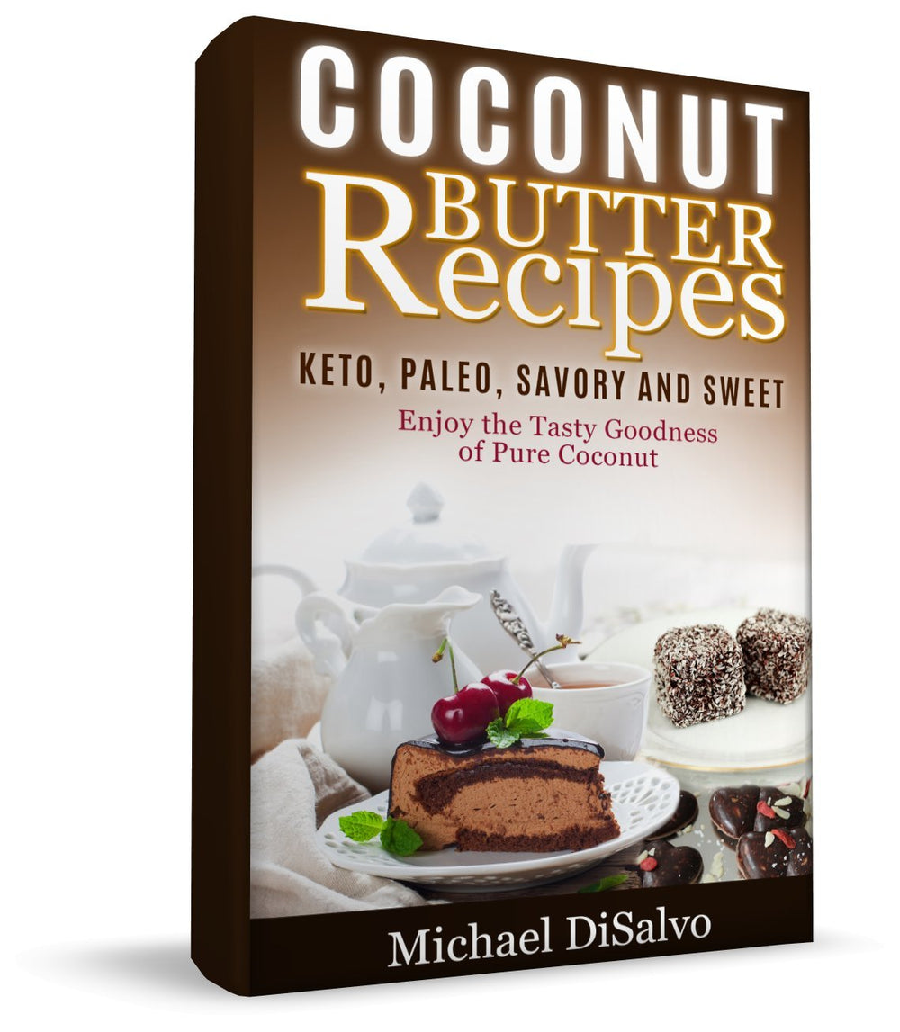 Coconut Country Living chef presenting a plated dessert using coconut butter.