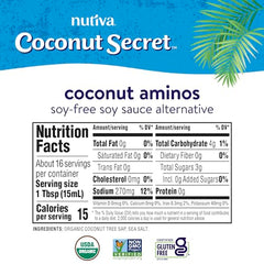 Coconut Secret Aminos used as a dipping sauce for veggies and sushi.