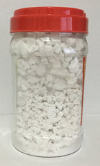 Coconut Tree arrow root starch powder closeup highlights fine texture